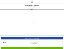 Tablet Screenshot of kinggardenwantagh.com